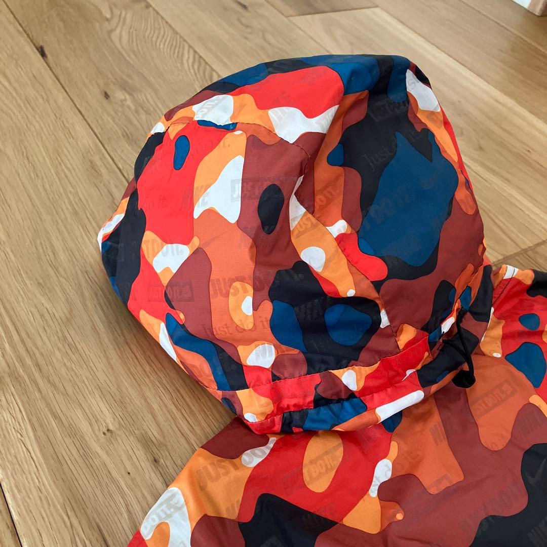 【訳あり】Nike オレンジカモフラージュジャケット