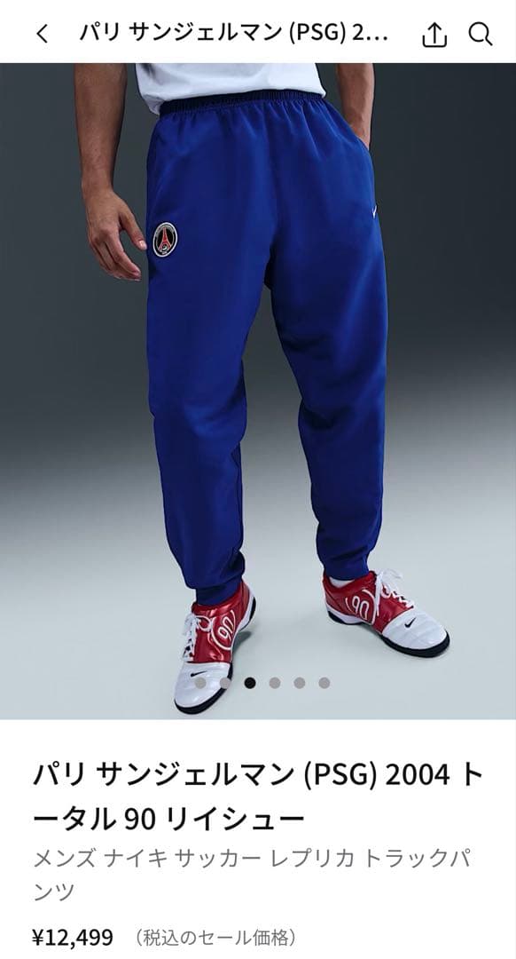 Nike パリ・サンジェルマン トラックパンツ L