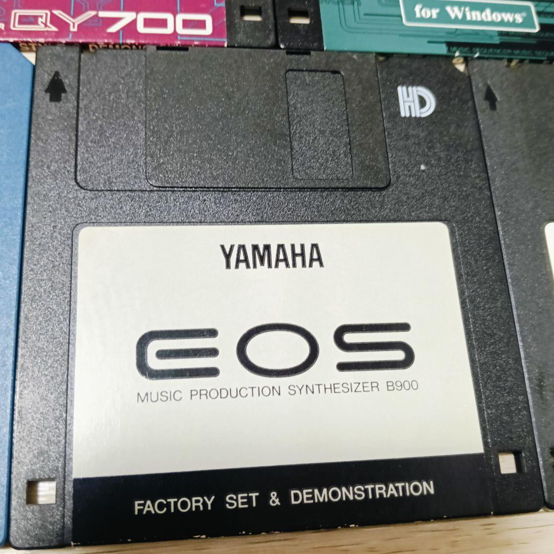 【希少】YAMAHA EOS QY フロッピー TK HISTORY等 6枚