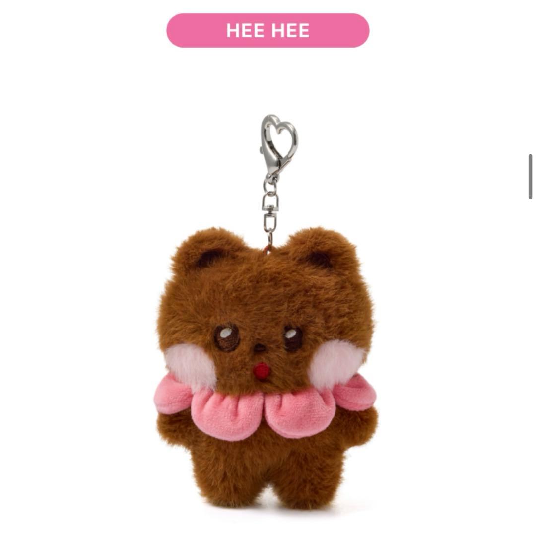 ILLIT 2周年 PLUSH KEYRING heehee ウォンヒキーリング