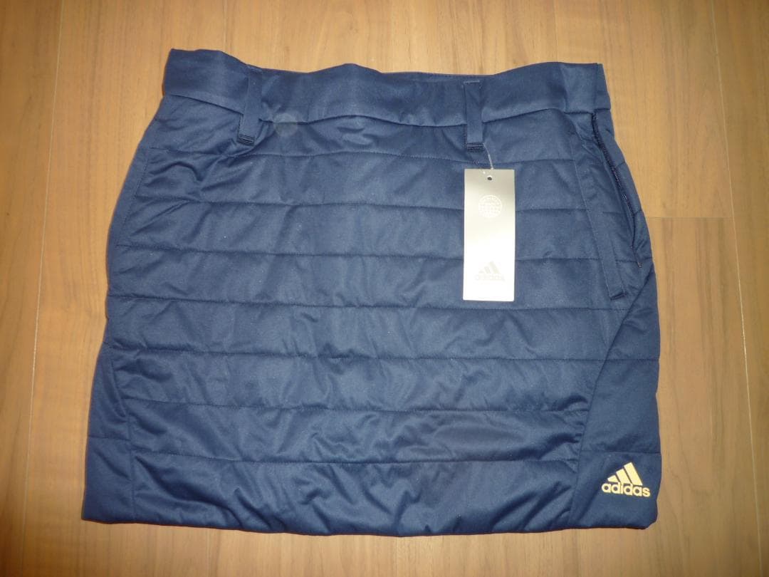 【新品S】adidas アディダスゴルフ秋冬中綿ジャケット&スカートセットアップ