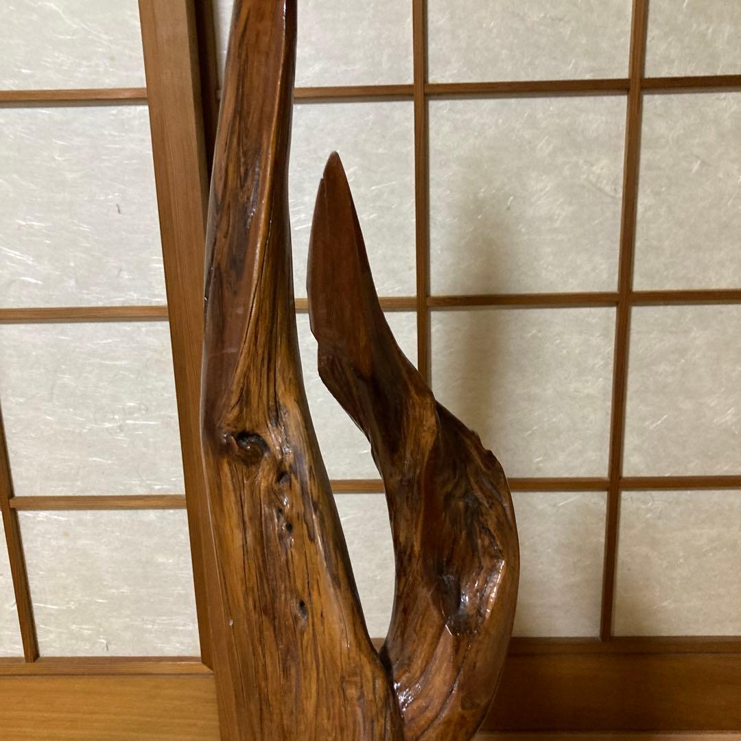 ①木のインテリア置物