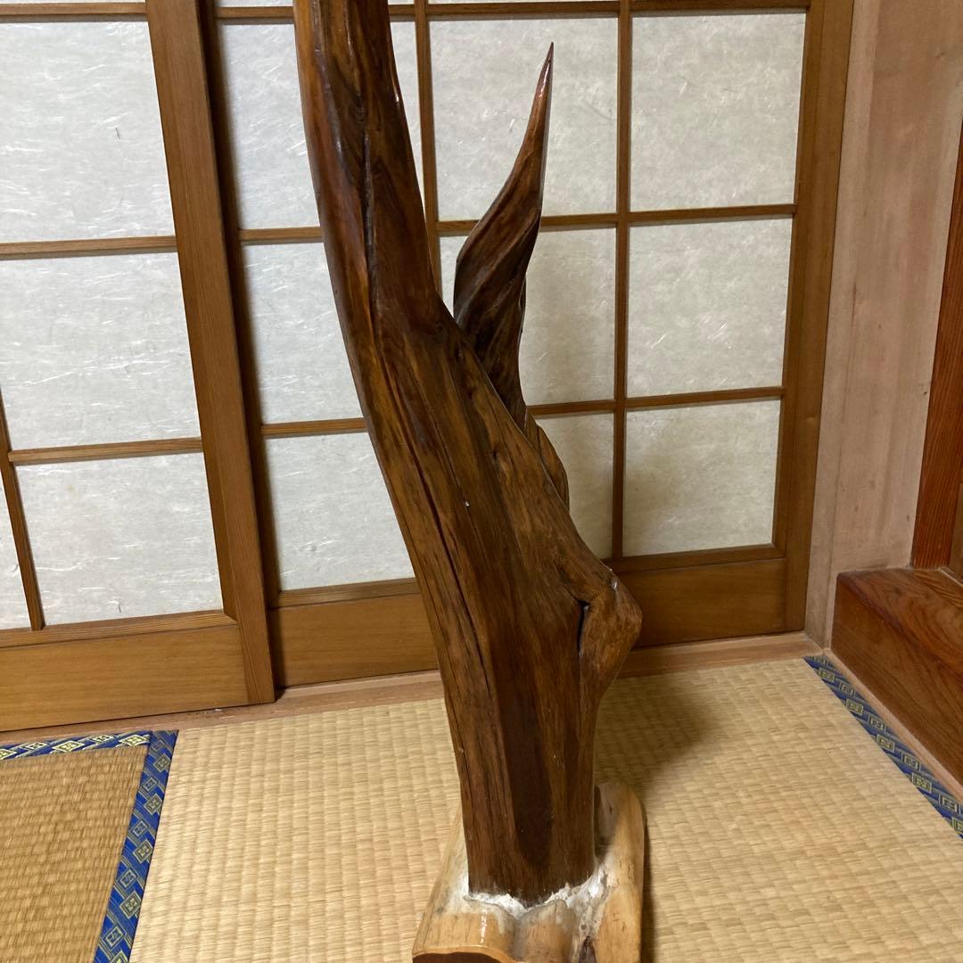 ①木のインテリア置物