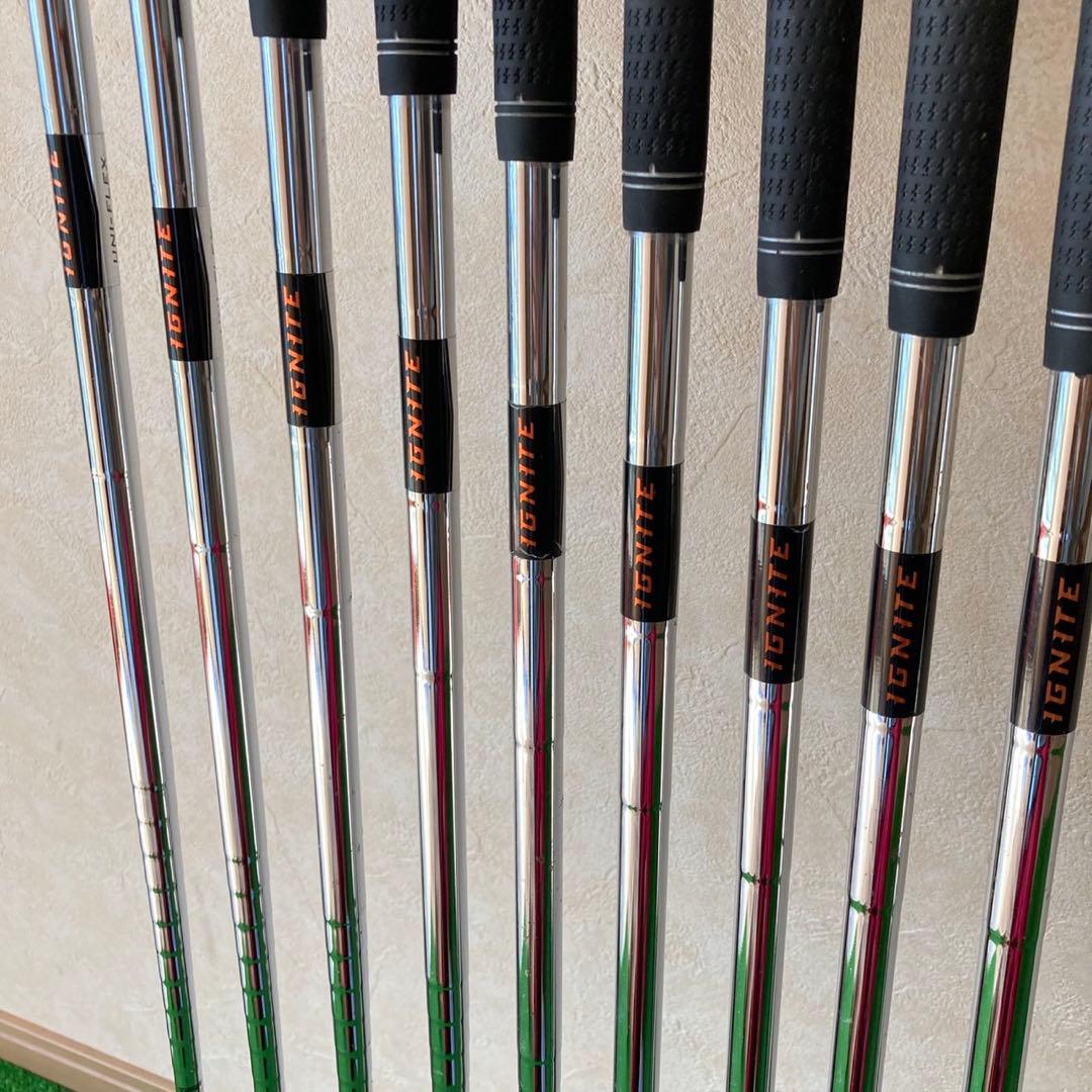 NIKEGOLF IGNITE 9本セット　フレックス　UNI