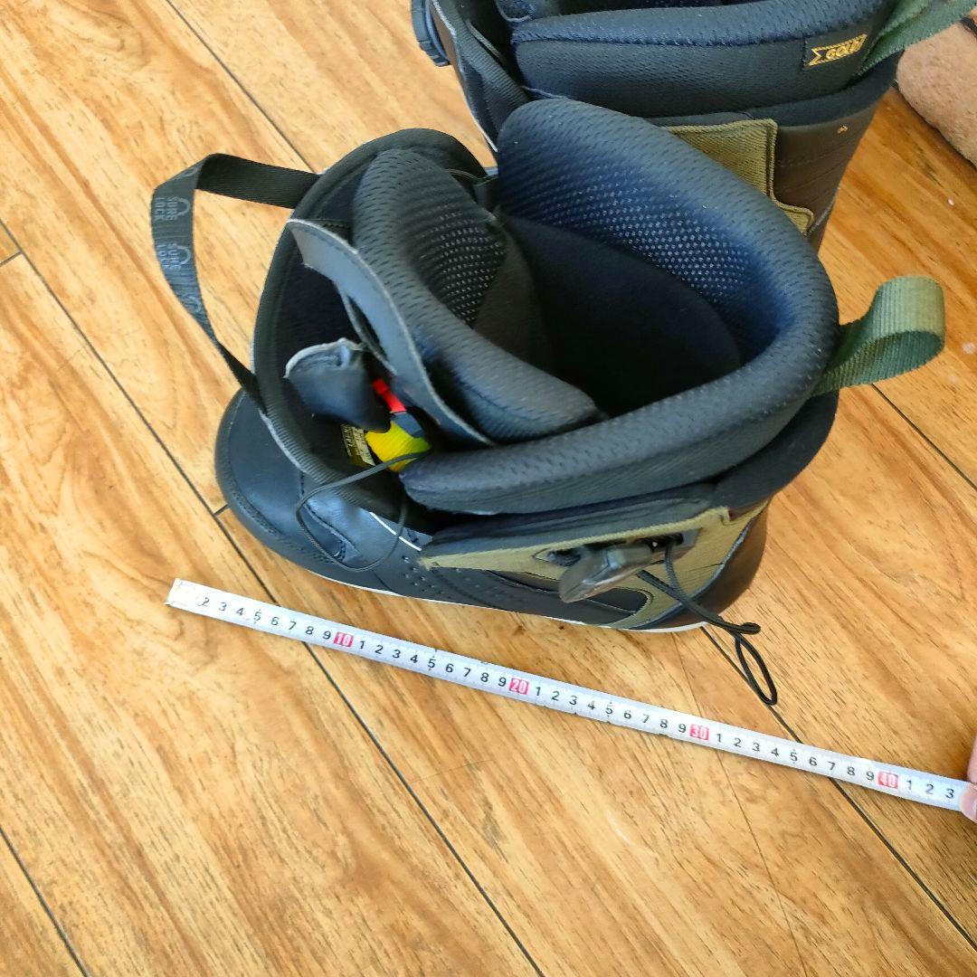 美品 SALOMON LAUNCH BOA SJ スノボ ブーツ 26.5cm
