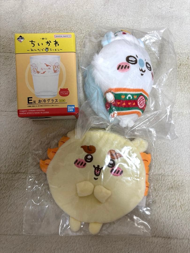 ちいかわ　一番くじ　エニマイくじ　まとめ売り　A賞＋B賞＋C賞＋D賞　フィギュア