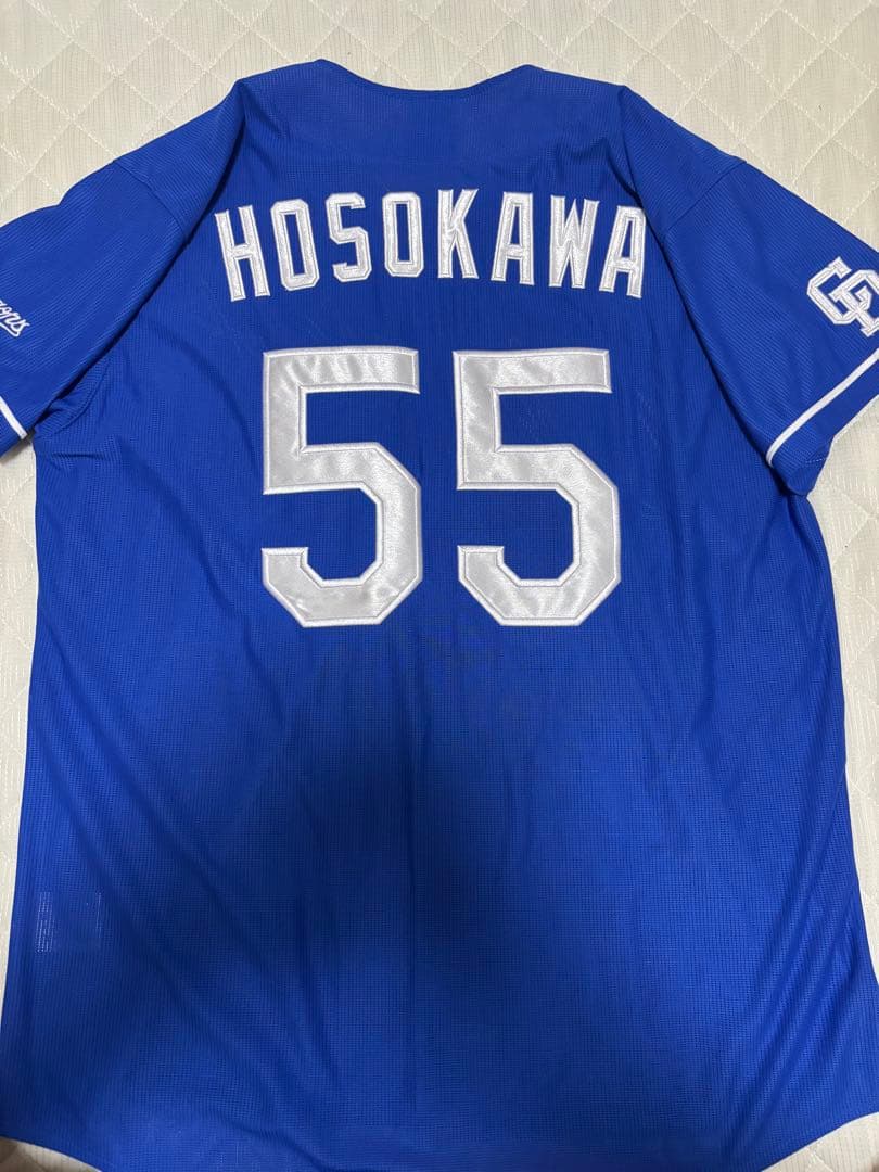中日ドラゴンズ HOSOKAWA 55 Lユニフォーム