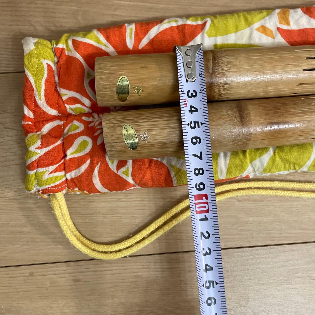 フラダンス用楽器プイリと収納袋セット（中古）