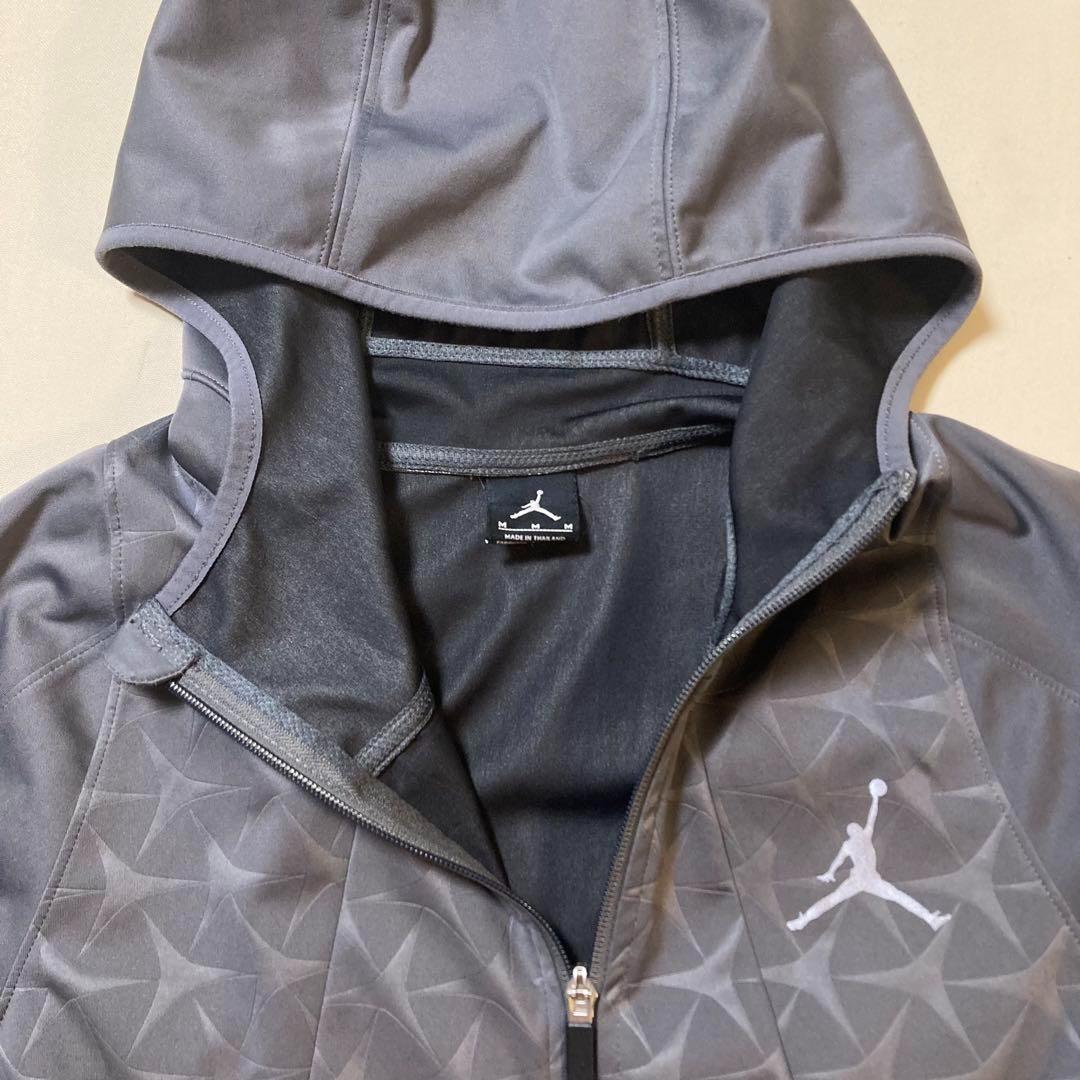 ジョーダン JORDAN◇アシンメトリー ジップアップ パーカー◆グレー M