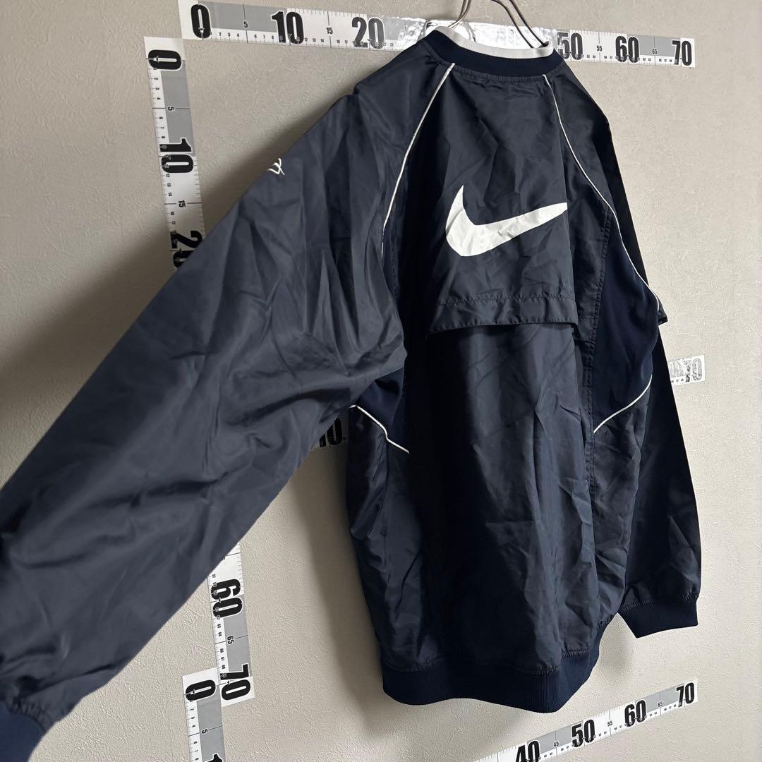 濃紺 ナイキ NIKE ピステ ナイロンジャケット ブルゾン XL ネイビー野球