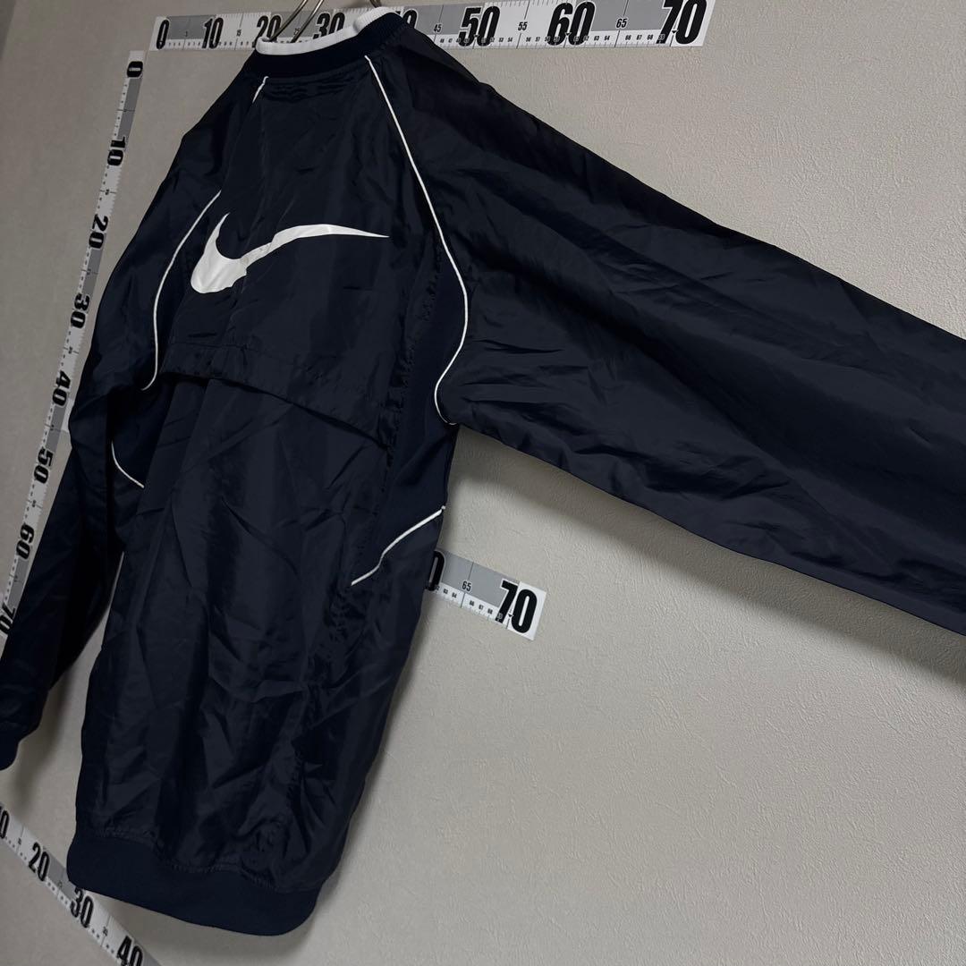 濃紺 ナイキ NIKE ピステ ナイロンジャケット ブルゾン XL ネイビー野球