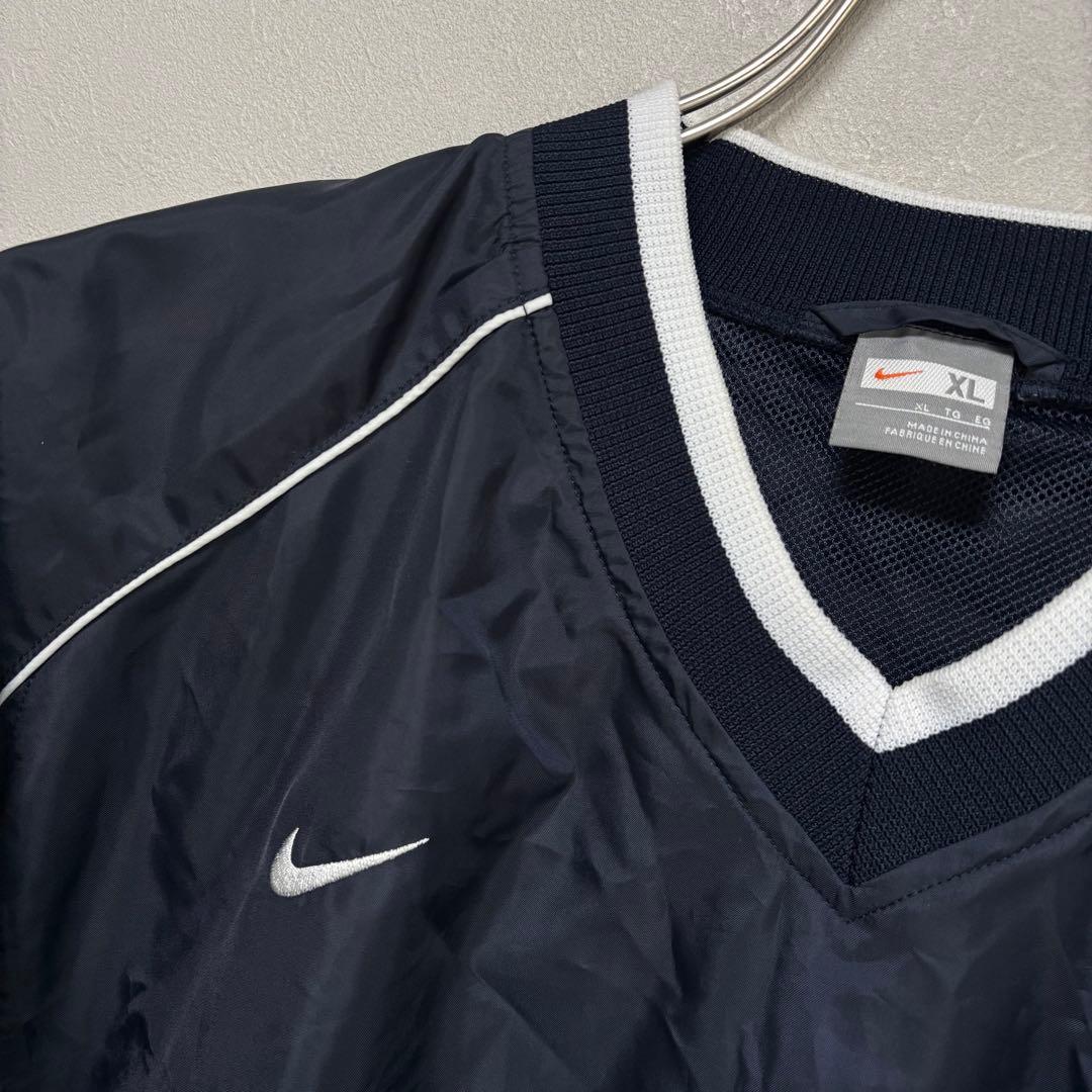 濃紺 ナイキ NIKE ピステ ナイロンジャケット ブルゾン XL ネイビー野球