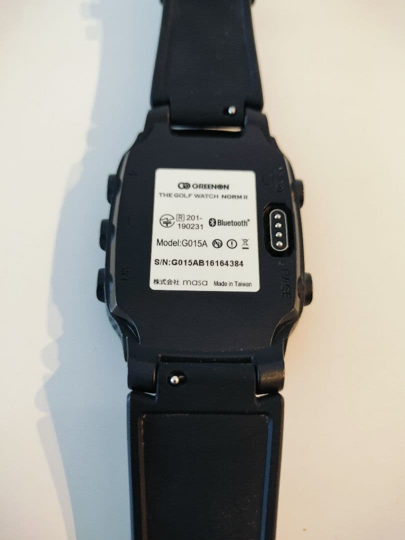 【美品】GreenOn　ザ・ゴルフウォッチ ノルムII