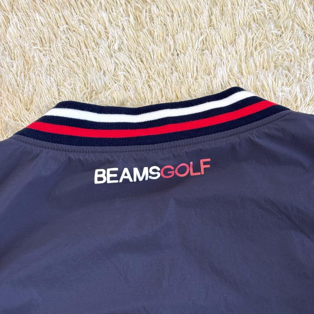 ビームスゴルフ BEAMSgolf ナイロンベスト L ゴルフウェア