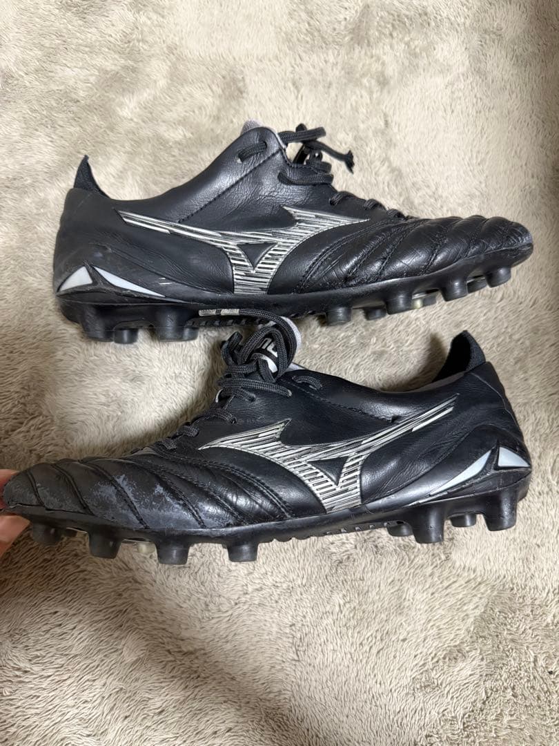 Mizuno モレリアネオ4 限定　黒銀　25cm