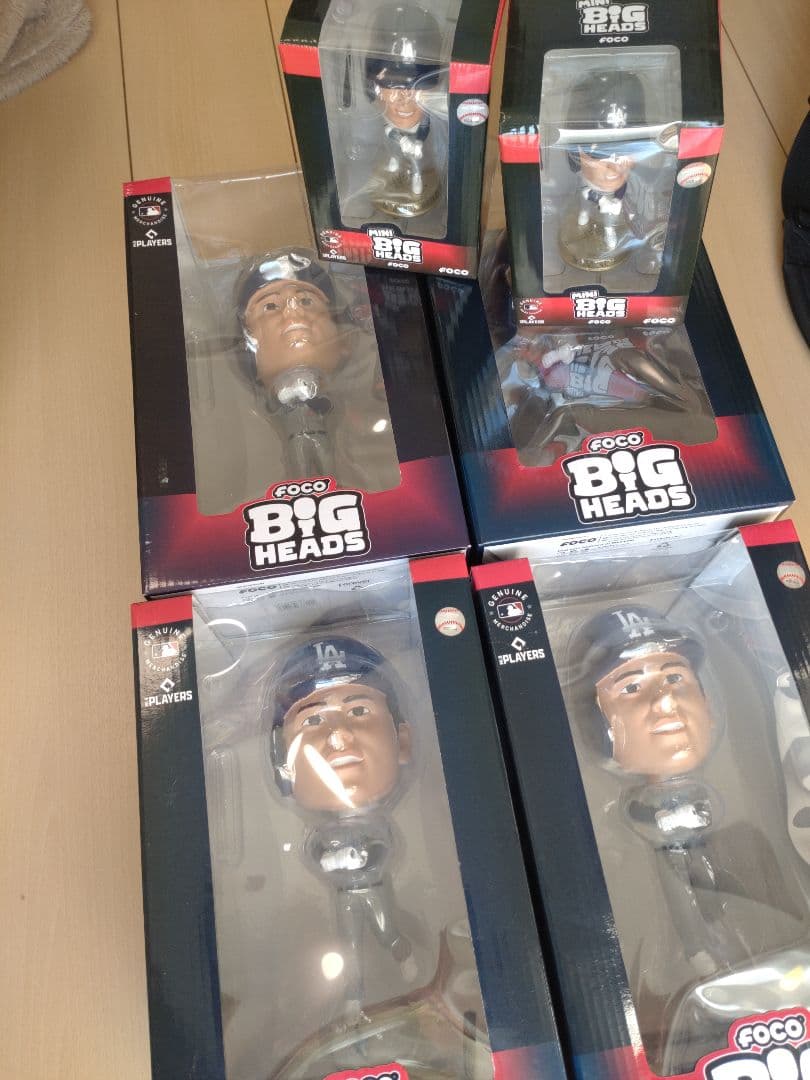 【1000個限定シリアルナンバー付】大谷翔平選手MINI Big Heads人形