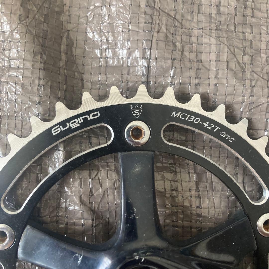 SUGINO ピスト RD2 クランク 42t 170mm