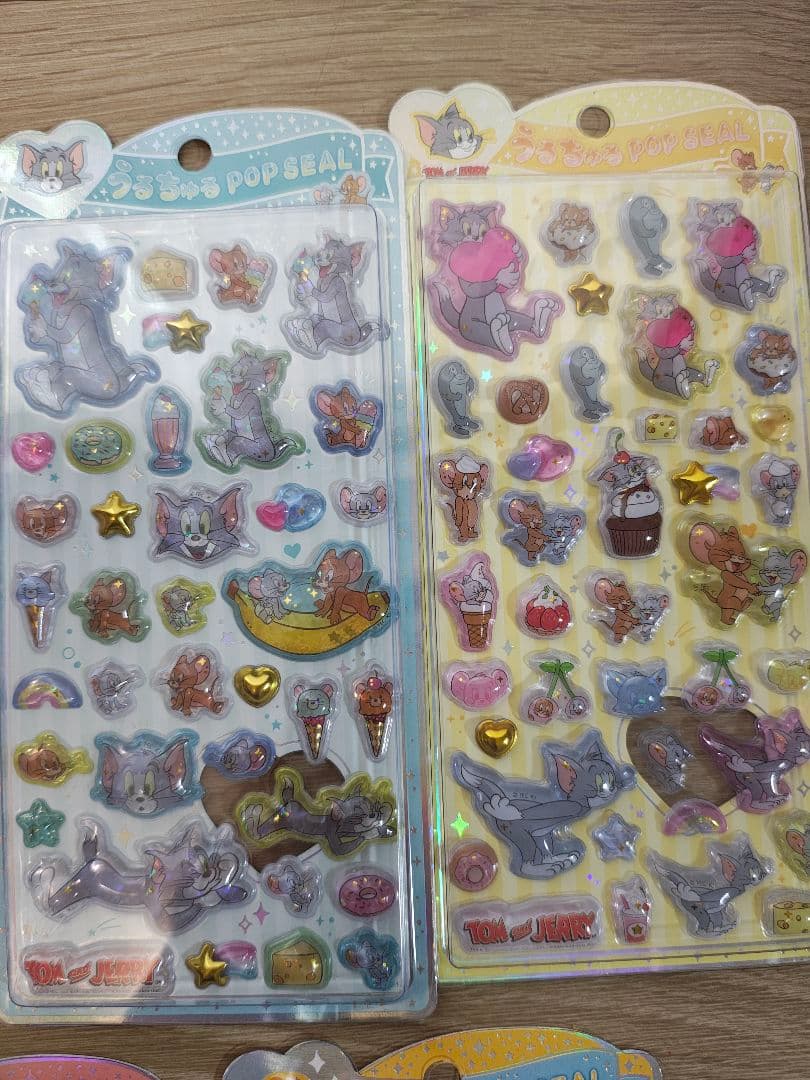 正規品　うるちゅるPOPシールサンリオパワパフトムジェリオリジナルコナンまとめ売
