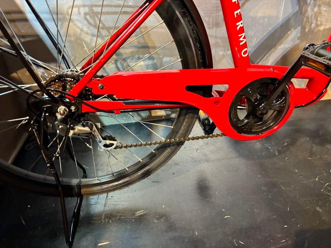 K13【大阪堺市/引取】中古自転車 26インチ 外装6段変速 オートライト付き