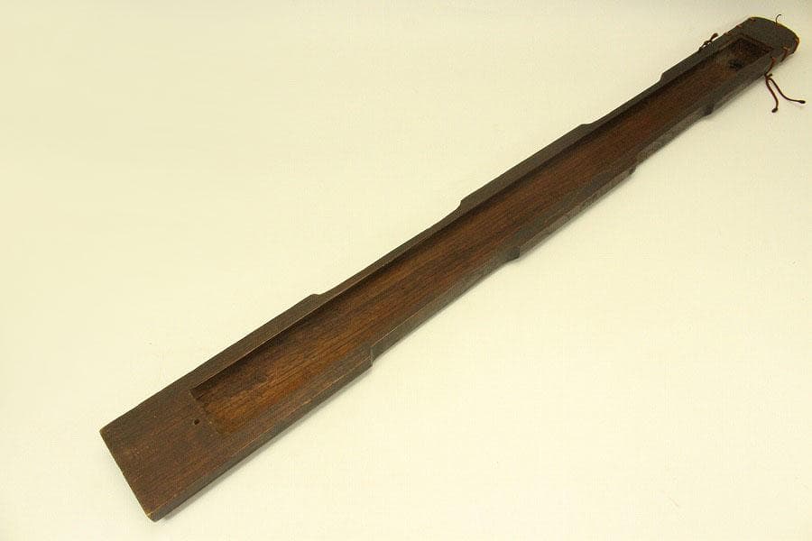 古美術 一弦 琴 時代物(A678)
