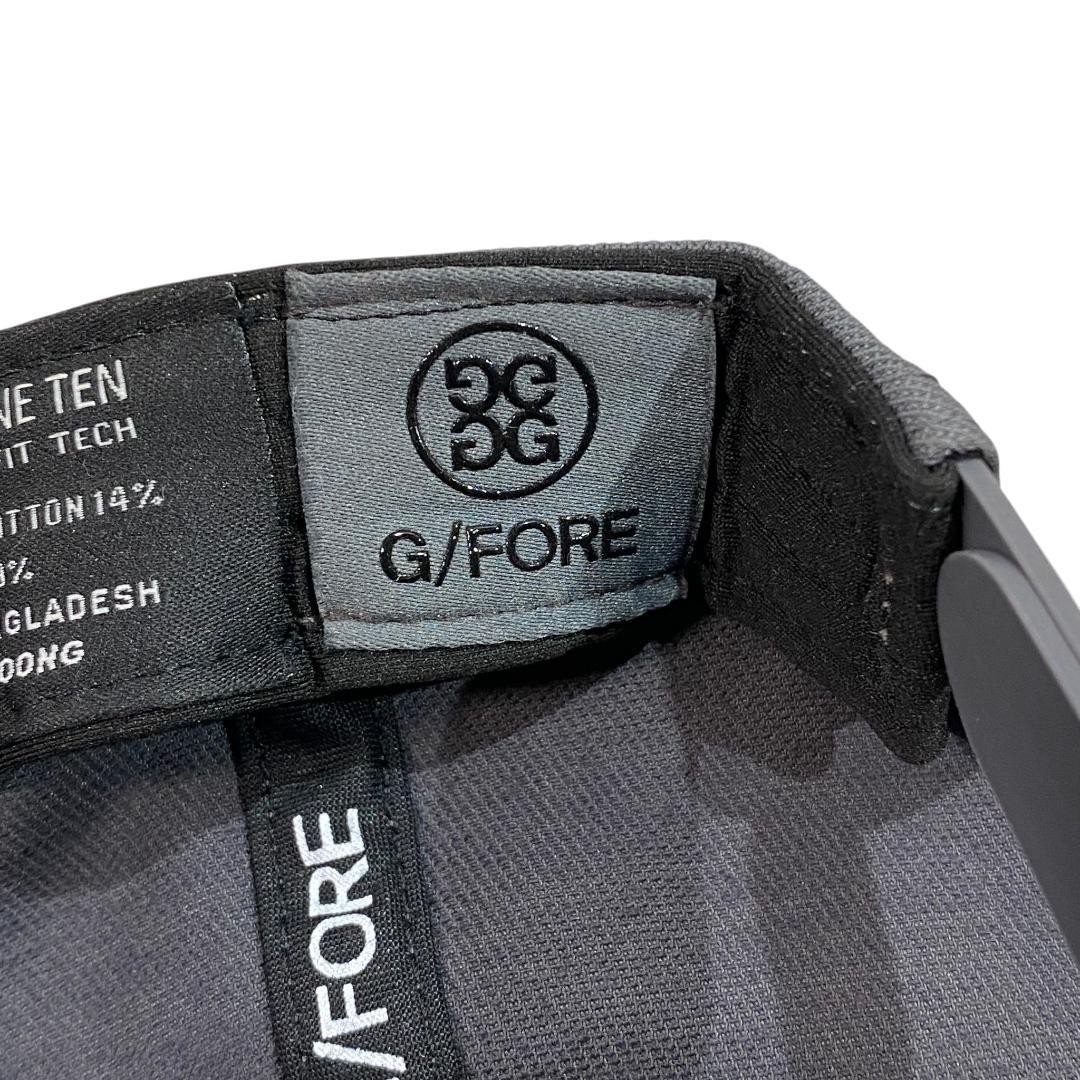 G/FORE ジーフォア フラットバイザー キャップ グレー PОPS