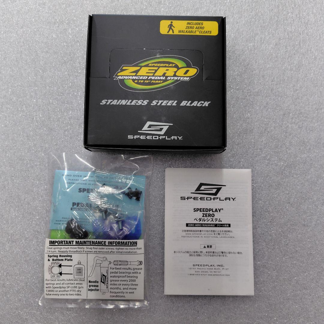 SPEEDPLAY ZERO ステンレス　日本限定ブラック