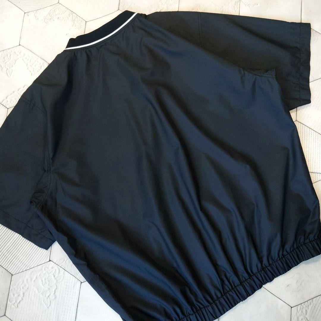 極美品 00s NIKE GOLF 半袖スニード 旧ロゴ ブラック メンズ