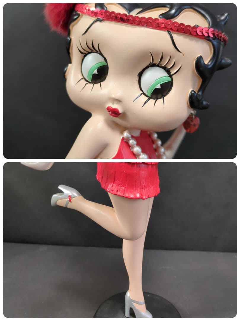 レア✩.*˚ベティちゃん️♡赤ミニドレス✩大きめフィギュア☆bettyboop