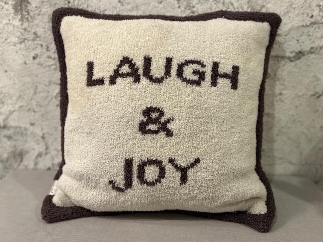 kashwere / カシウェア｜LAUGH & JOY クッション｜40cm