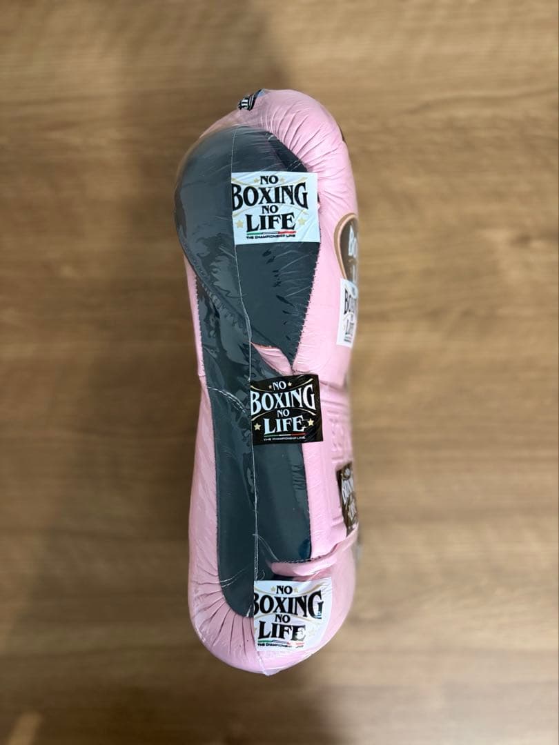 NO BOXING NO LIFE ボクシンググローブ　ピンクブラック