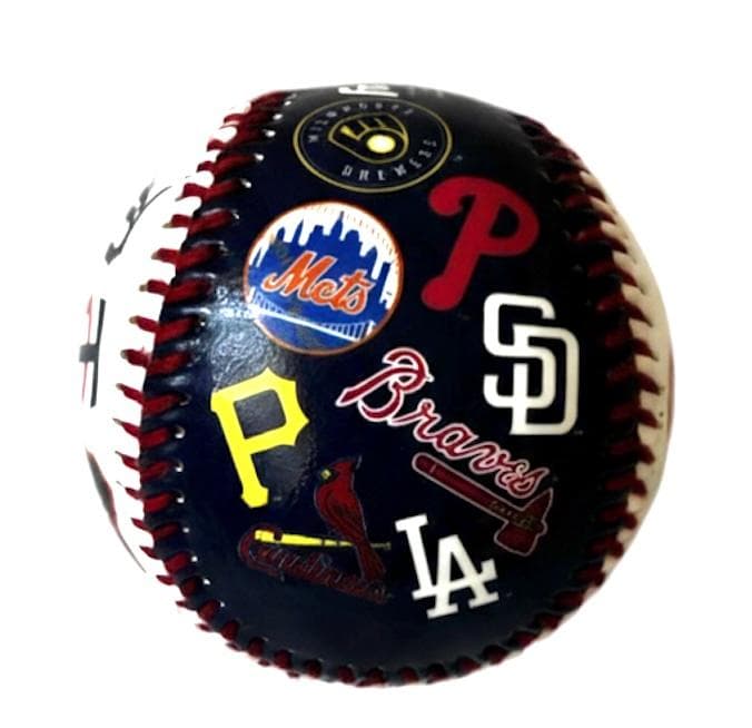 [海外限定]メジャーリーグ 記念ボール 30球団 ロゴ付き MLB公式
