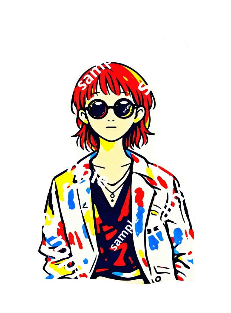 コッポラオリジナルアート作品 『 ふ わ り 』 オシャレアート 絵画
