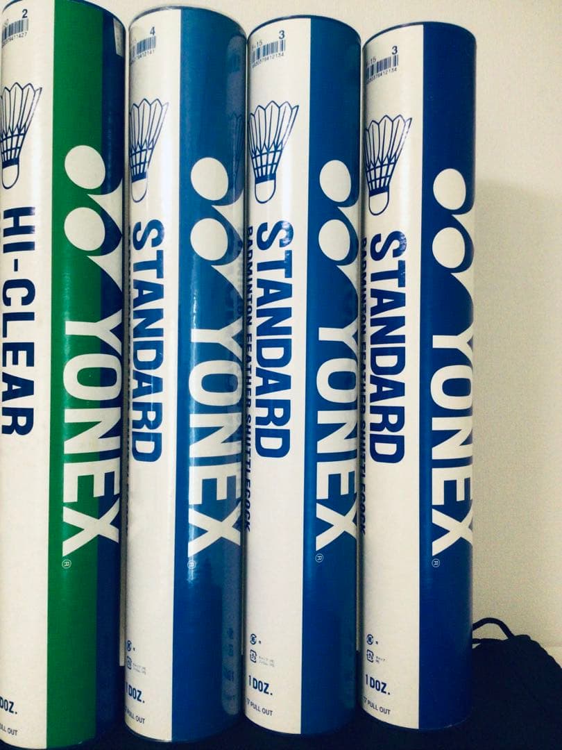 YONEX ヨネックス ニューオフィシャル他、計6ダース程 シャトルコック