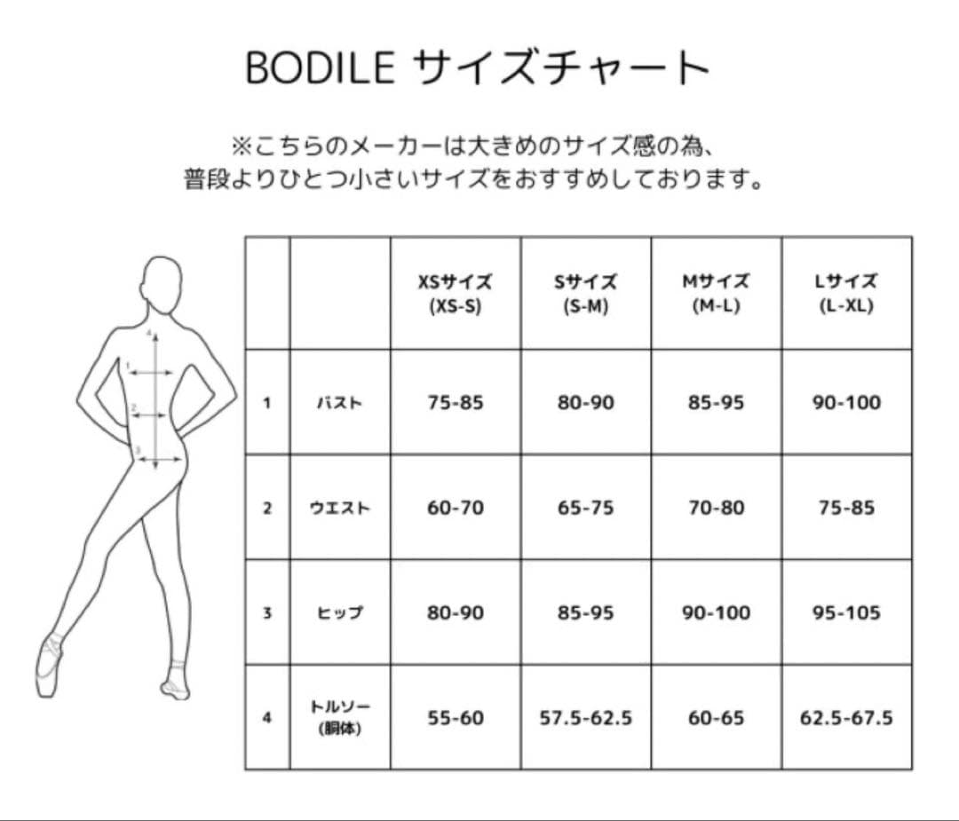 ★3連休限定価格★【新品】BODILE レオタード 大人バレエ　Lサイズ