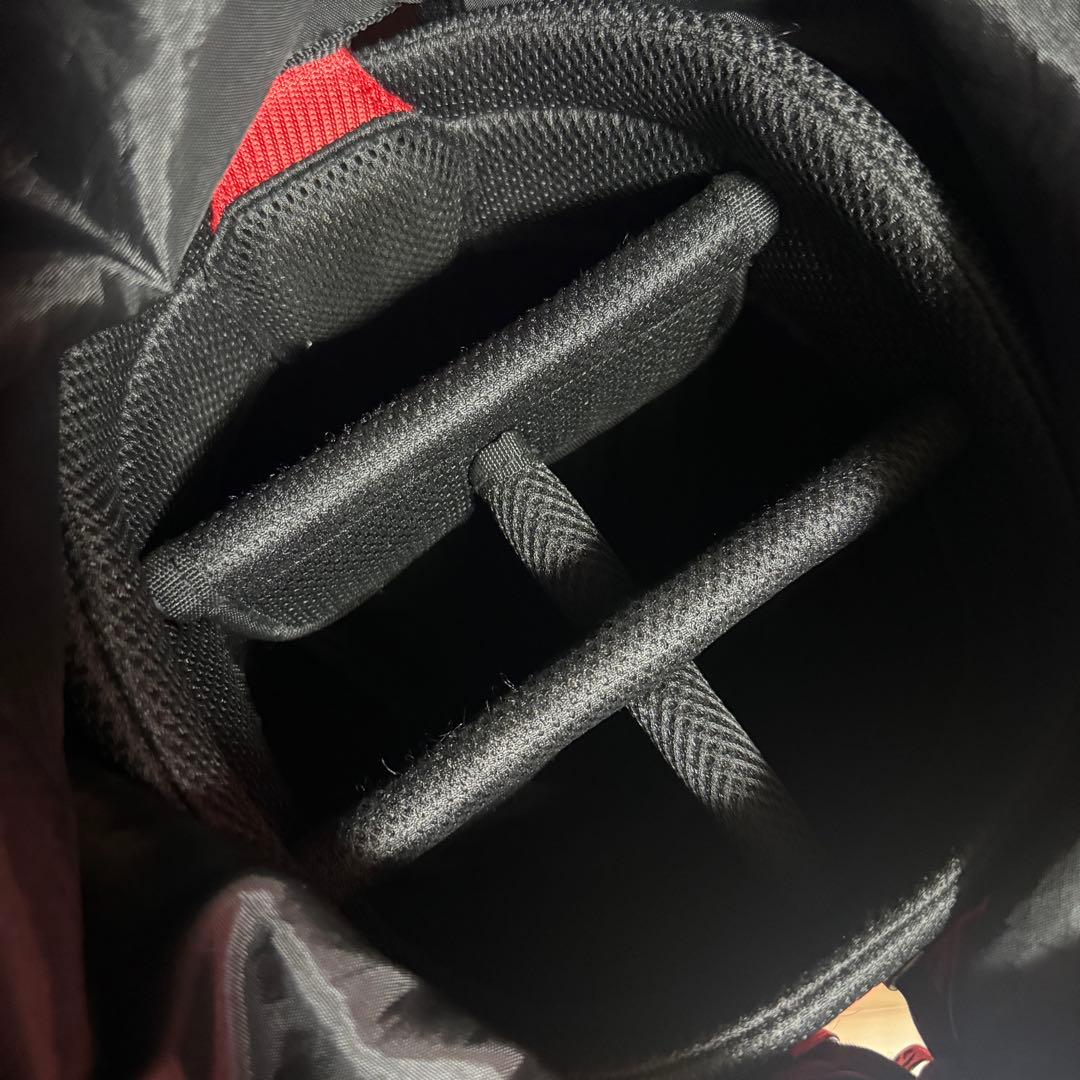 TaylorMade キャディバッグ ゴルフバッグ レッド ブラック