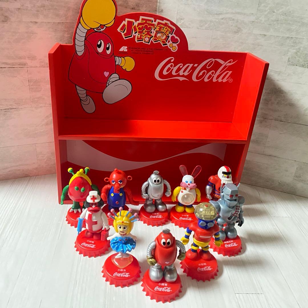 ロボコンボトルキャップフィギュアセット Coca-Cola 香港限定版