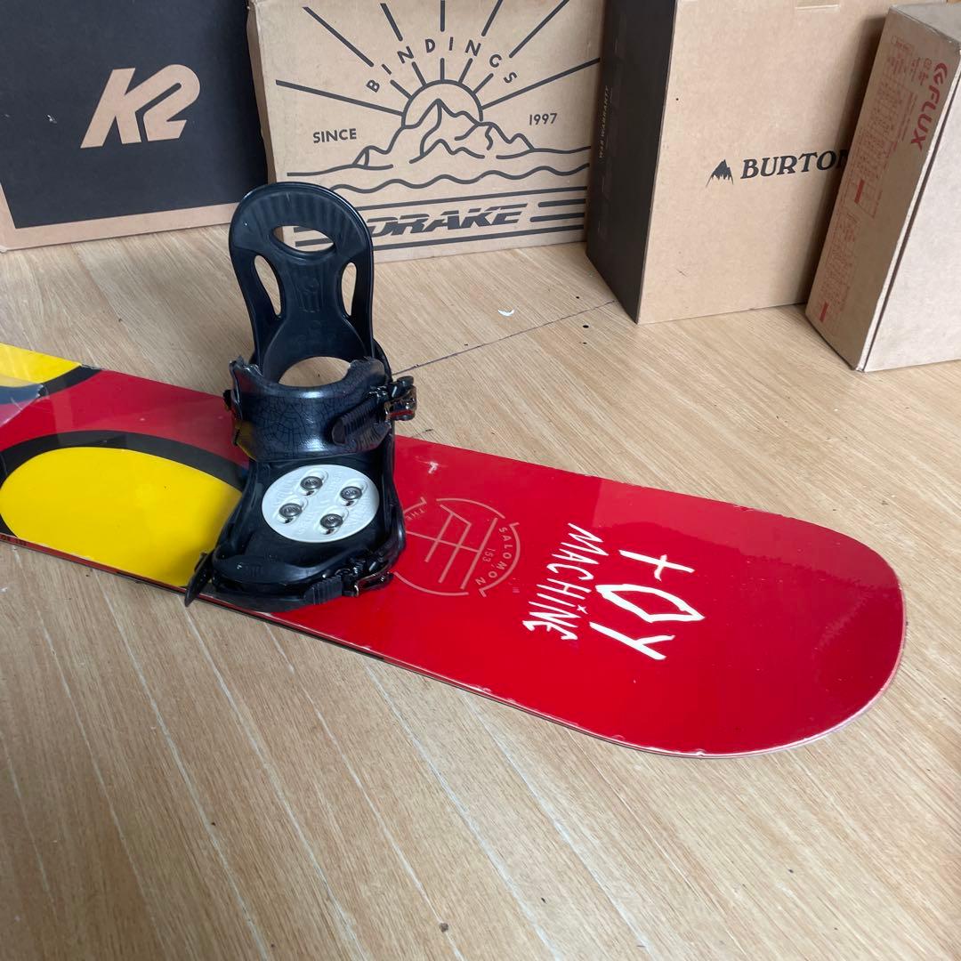 SALOMON×FLUX　サロモン　フラックスバインディング付スノーボードセット