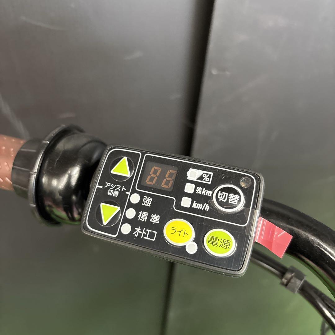 電動自転車 YAMAHA PAS Babby ピンク 3人乗り対応　63