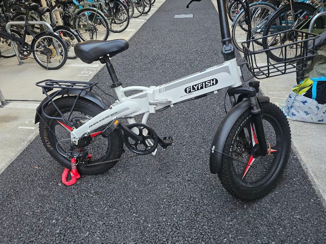 FLYFISH 電動アシスト自転車 20インチ ホワイト
