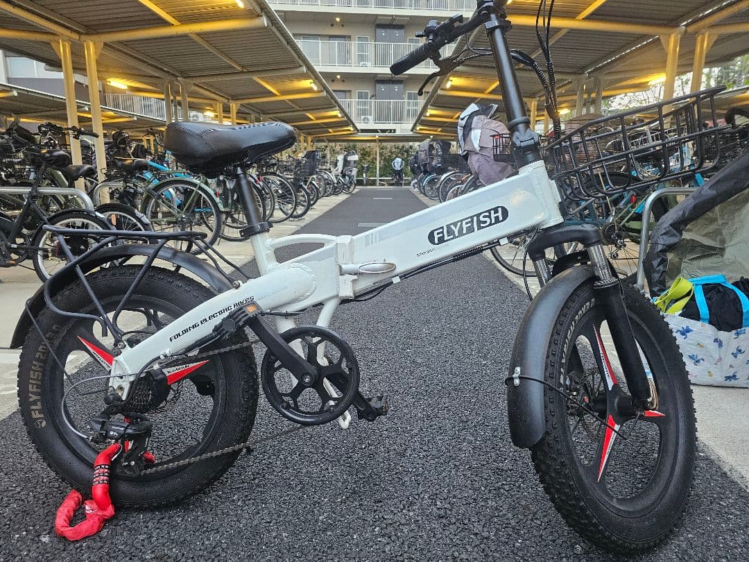 FLYFISH 電動アシスト自転車 20インチ ホワイト