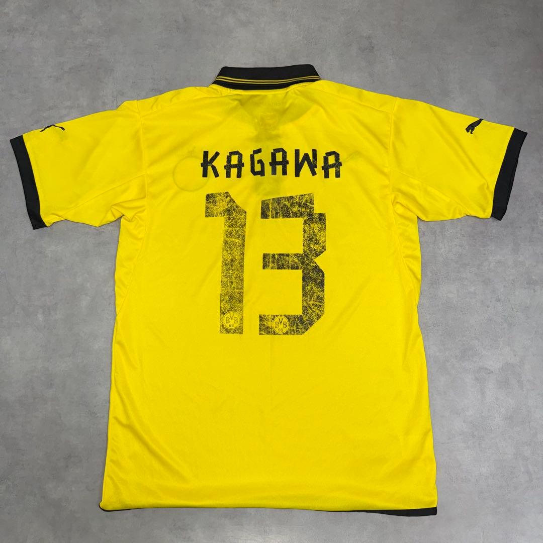 PUMA ボルシア・ドルトムント　KAGAWA ユニフォーム 13番　黄色