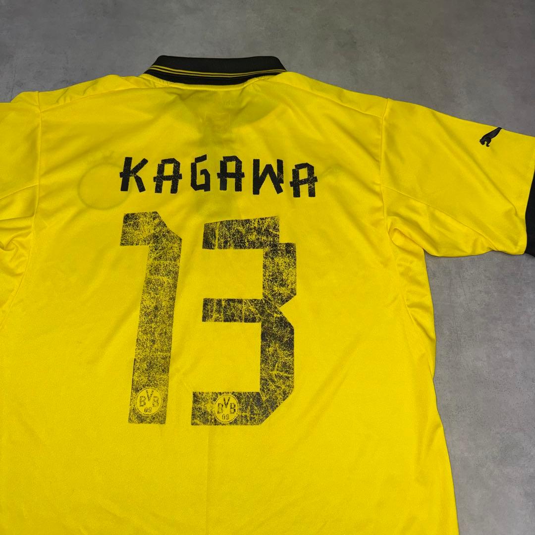 PUMA ボルシア・ドルトムント　KAGAWA ユニフォーム 13番　黄色
