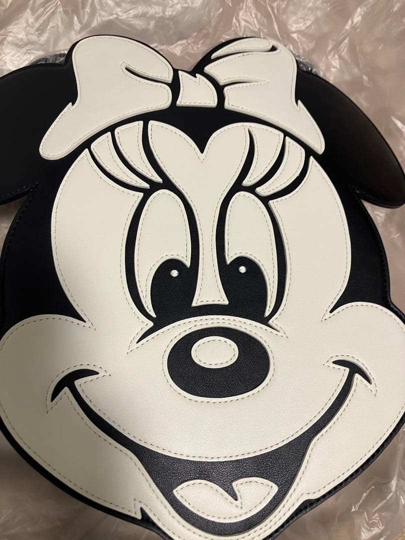新品　モノトーンフェイスバッグ　ディズニー　ミニー　アリーム　　ショルダー