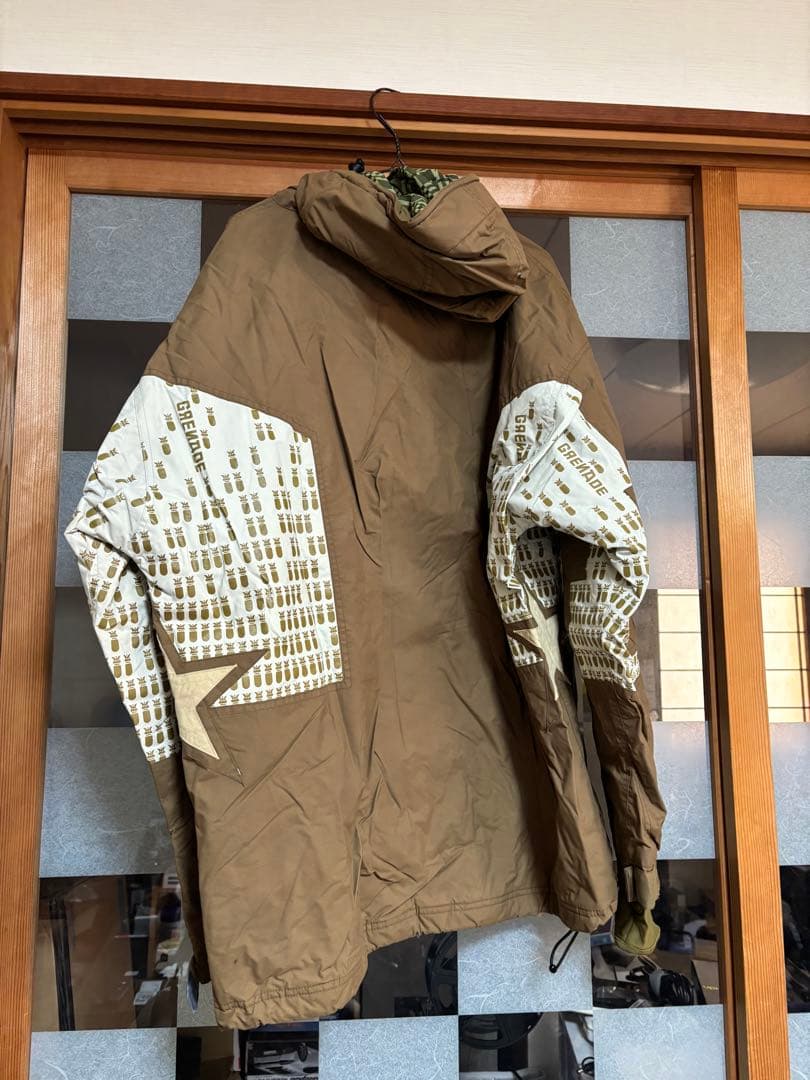 GRENADE スノーボードウェア ブラウン サイズXL