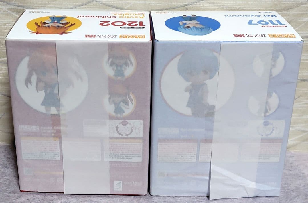 エヴァンゲリオン新劇場版ねんどろ式波アスカ&綾波レイフィギュア