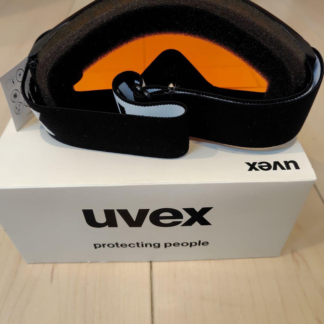 SWANSヘルメット ホワイト/レッド サイズ51-54cm uvexゴーグル付