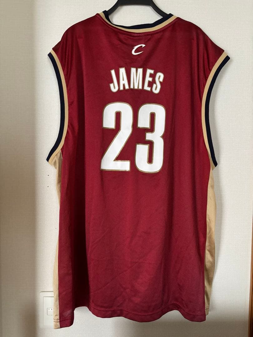CAVS レブロン・ジェームズ JAMES ＃23 NBA ユニフォーム　2XL