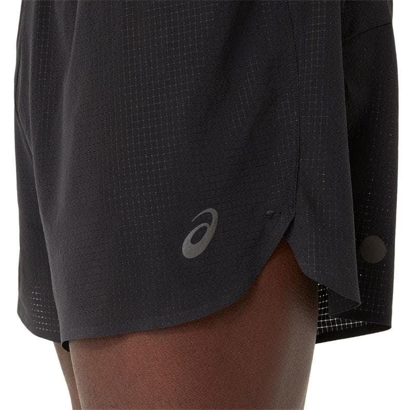 【新品 L-XL ブラック】アシックスRUN5インチショーツ