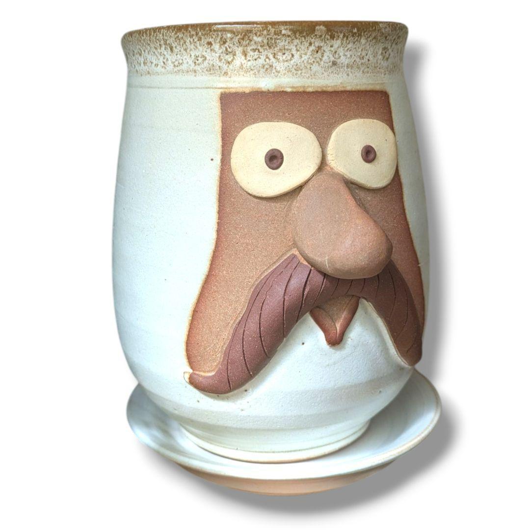 BROWN by 2-tacs POTTERY SERIES 陶器プランター 白