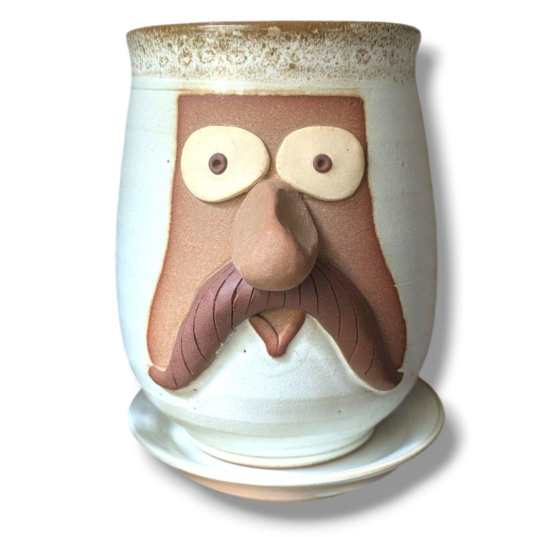 BROWN by 2-tacs POTTERY SERIES 陶器プランター 白